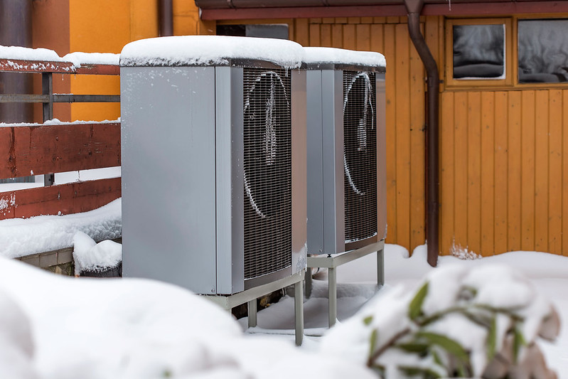 S6B1_Two residential modern heat pumps