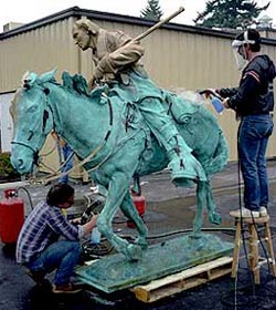 Mystery Horse with Maiden Foundry artists