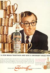 Moscow Mule Woddy Allen 1966 Ad