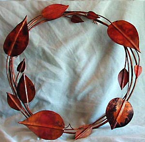 Peter Goebel copper wreath
