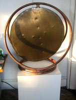 Gong Pedestal by Val Bertoia