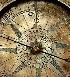Dupree compass close up
