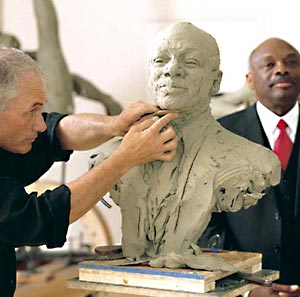 Richard MacDonald Bust Sculpture