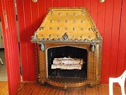 marine fireplace