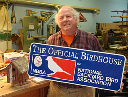 Eric Berman of Erickson Birdhouses
