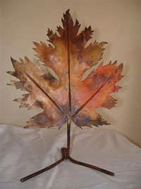 Copper Maple Leaf