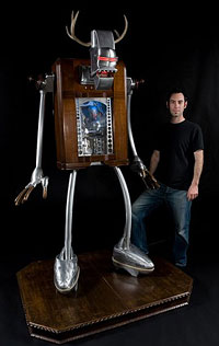 Nemo Gould with Robot
