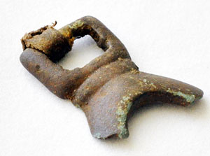 Prehistoric bronze artifact