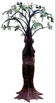 Healing Tree bronze sculpture