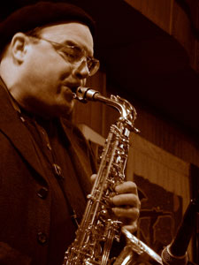 Saxophonist Mike Smith
