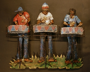 Steel Pan Trio, by Trudi Gilliam.