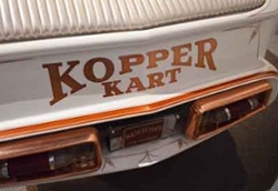 Rear detail of the Kopper Kart.