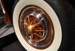 Copper wheel detail