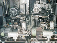 Block and head machining and transfer line at Cummins’ Columbus engine plant.