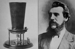 Alexander Bell and first telephone