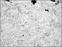 Photomicrograph of die-cast copper